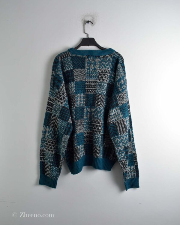 بافت وینتیج سبزآبی Windridge