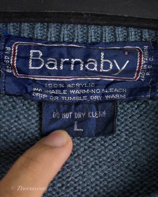 بافت وینتیج سربی Barnaby