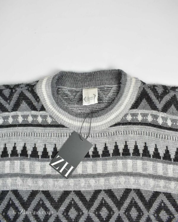 بافت وینتیج طوسی Classic