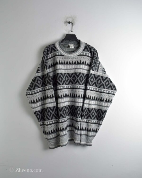 بافت وینتیج طوسی Classic