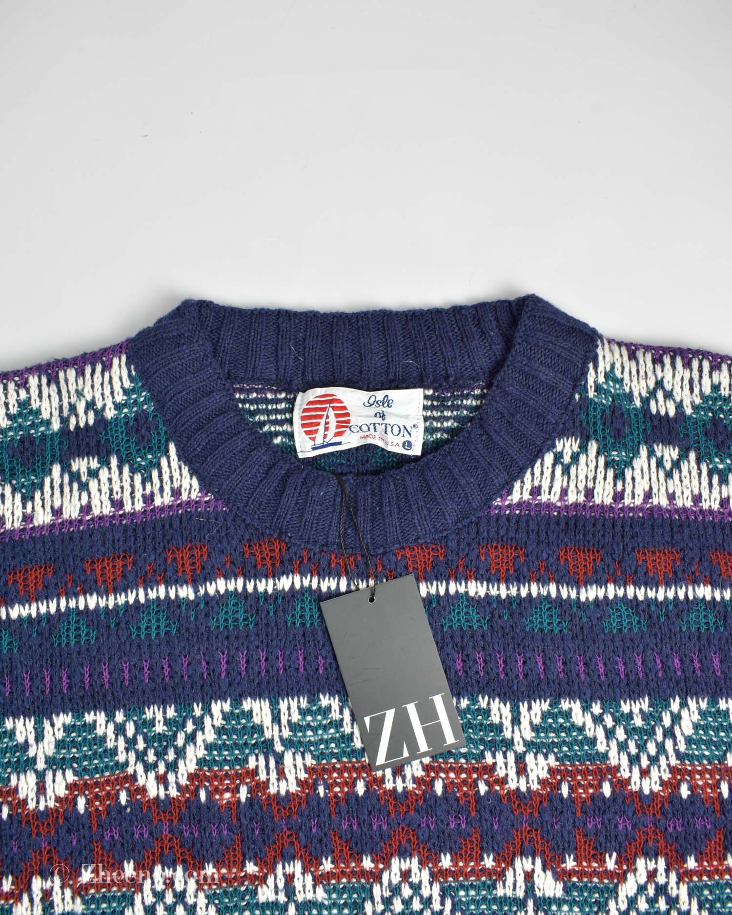 17648604997285661 بافت وینتیج بنفش Isle of Cotton