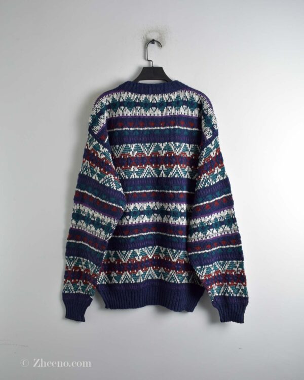 بافت وینتیج بنفش Isle of Cotton