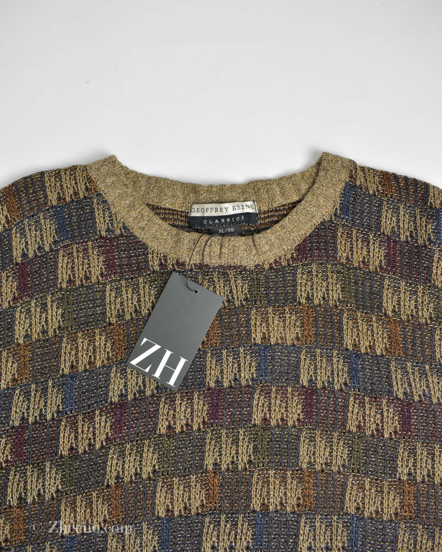 17648605106117074 بافت وینتیج چند رنگ Geoffrey Beene