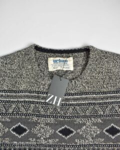 بافت وینتیج طوسی طرح دار Urban Pipeline