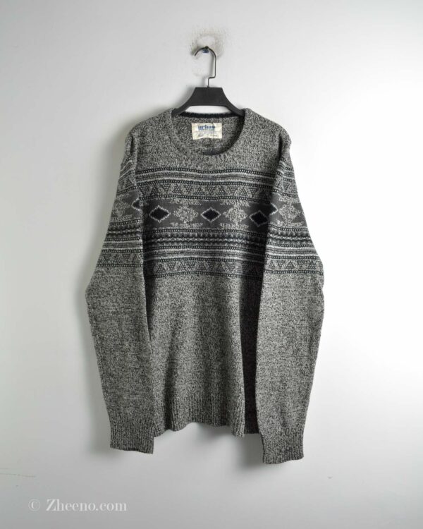 بافت وینتیج طوسی طرح دار Urban Pipeline