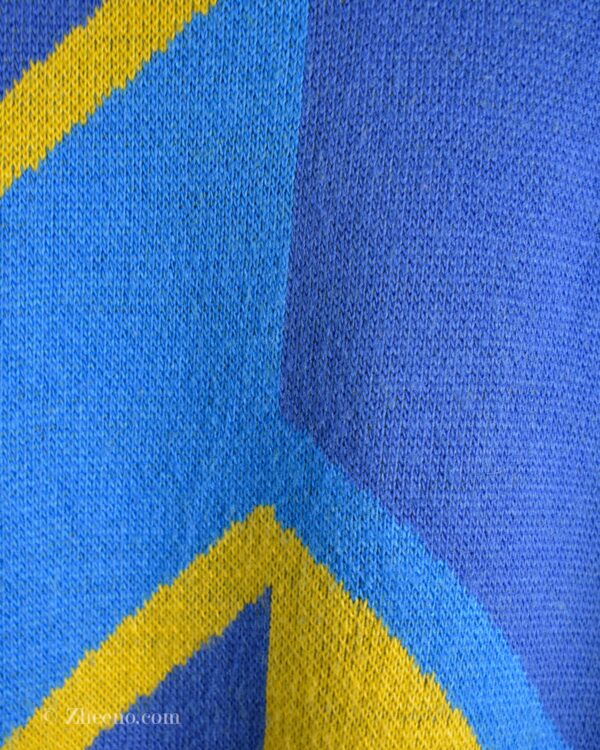 بافت وینتیج آبی زرد Asos