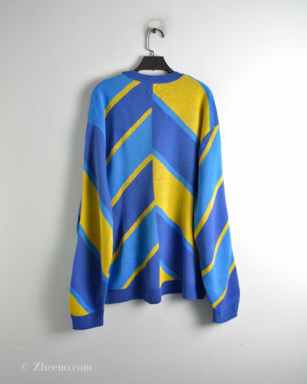 بافت وینتیج آبی زرد Asos