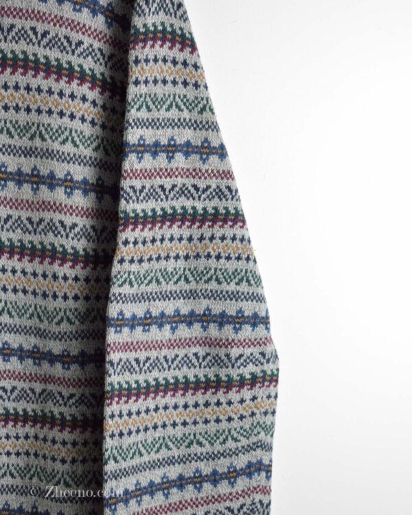 بافت وینتیج طوسی طرح دار Croft & Barrow