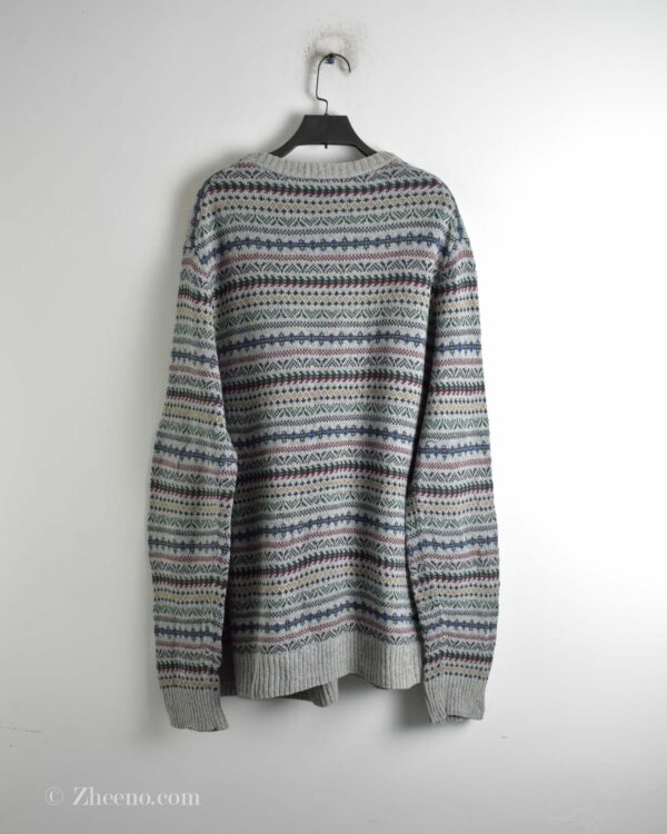 بافت وینتیج طوسی طرح دار Croft & Barrow