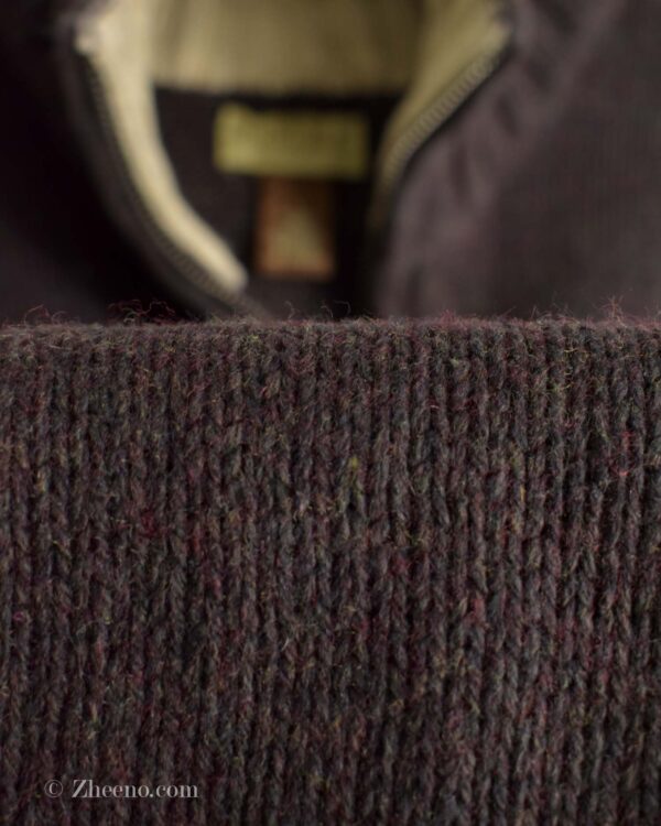 بافت وینتیج یقه دار قهوه ای Sonoma