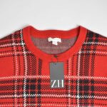 بافت وینتیج قرمز طرح دا Charter Club