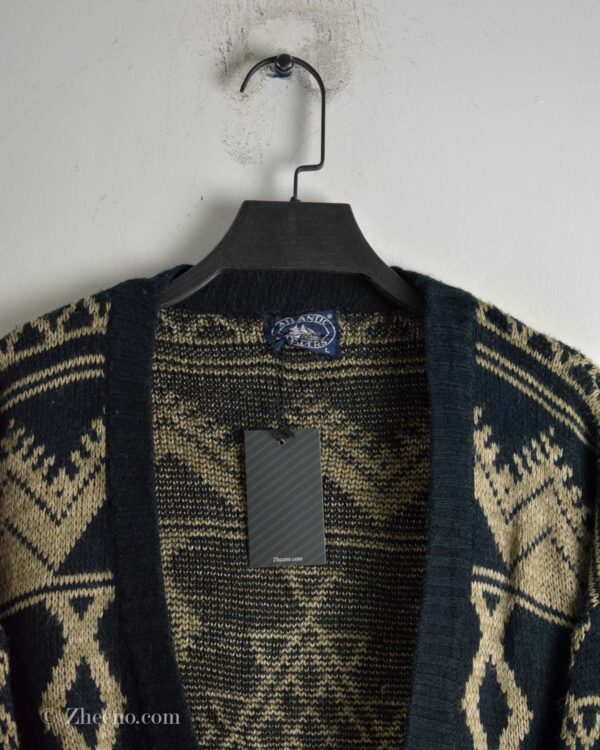 کاردیگن وینتیج مشکی کرم Atlantic Traders