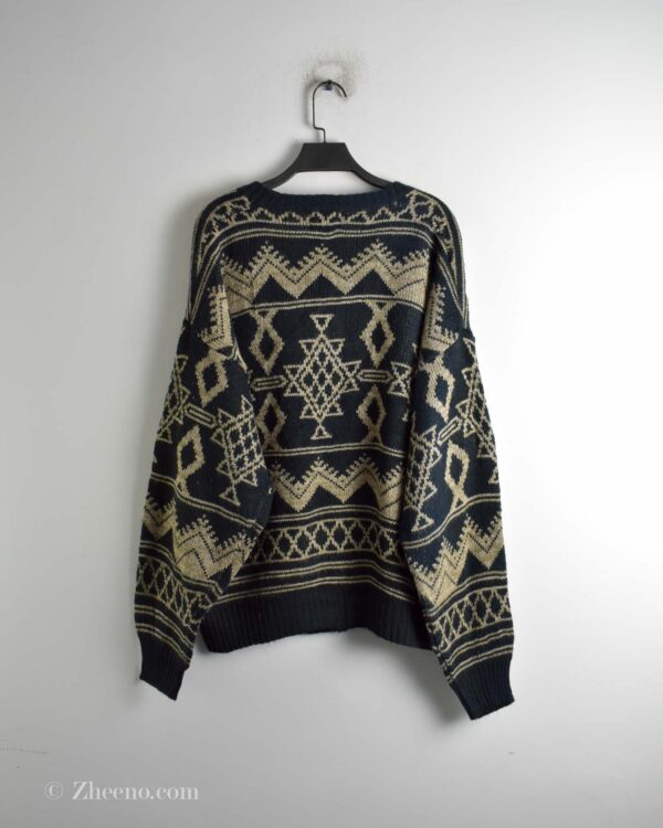 کاردیگن وینتیج مشکی کرم Atlantic Traders