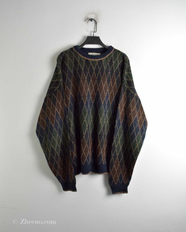 بافت وینتیج طرح لوزی Crossings