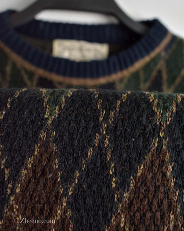 بافت وینتیج طرح لوزی Crossings