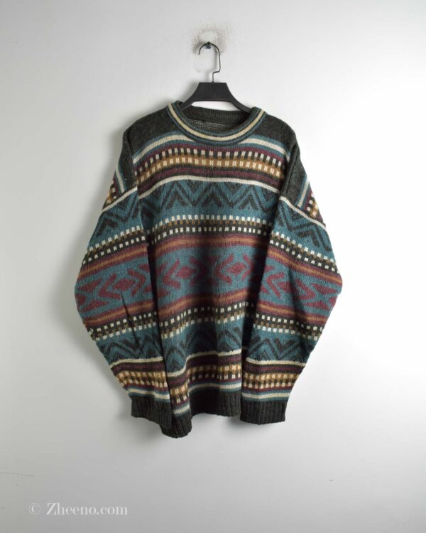 بافت وینتیج چند رنگ