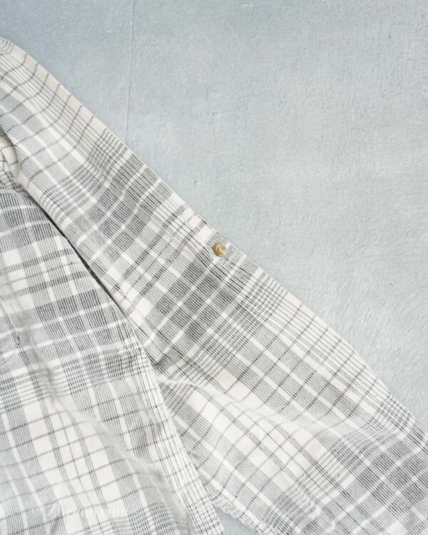 پیراهن کبریتی سفید طوسی Ralph Lauren