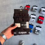 شورت نخی مشکی umbro پک ۳ عددی