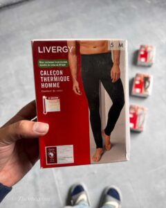 زیرشلواری گرم مشکی Livergy