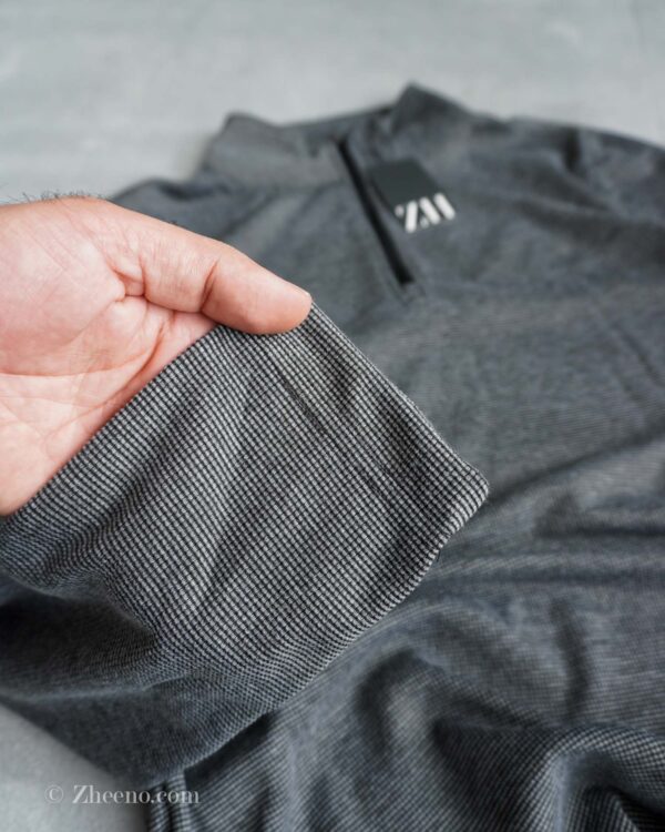 نیم‌زیپ طوسی Parkside