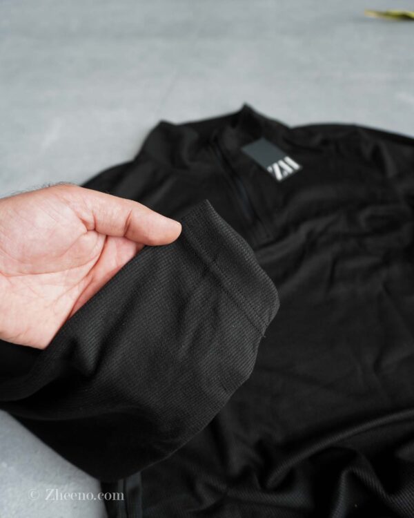 نیم‌زیپ مشکی Parkside