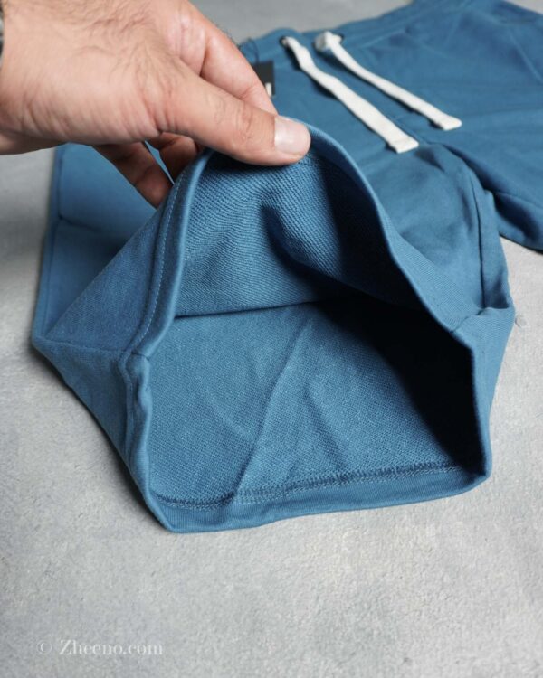 شلوارک آبی آسمانی بند سفید Livergy