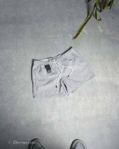 شلوارک راه راه طوسی Livergy