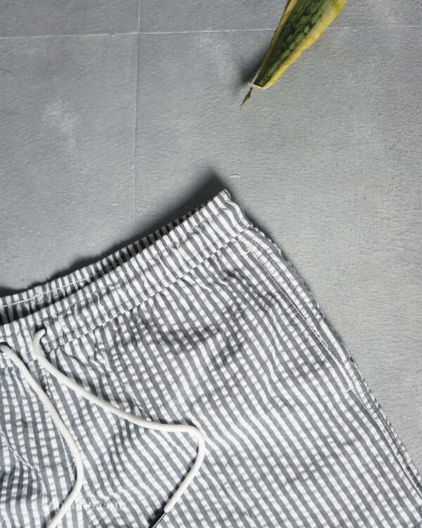 شلوارک راه راه طوسی Livergy