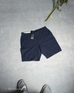 شلوارک راه راه سرمه ای تیره Livergy