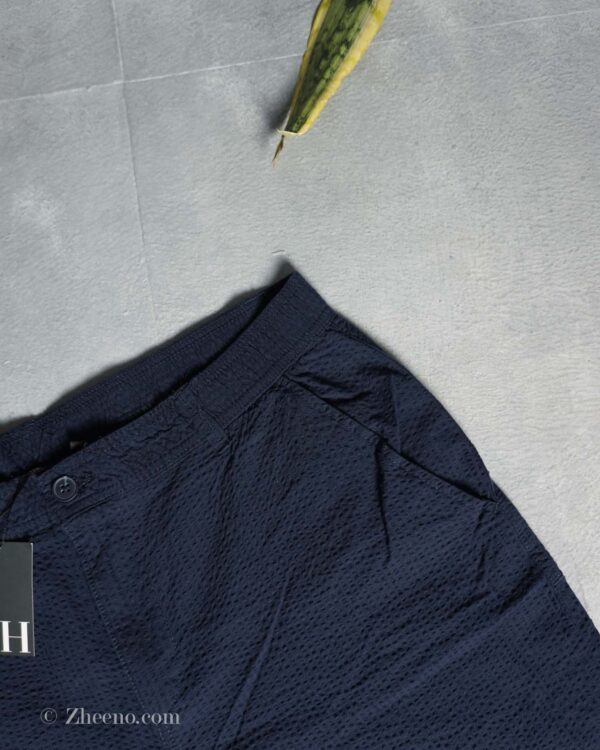 شلوارک راه راه سرمه ای تیره Livergy