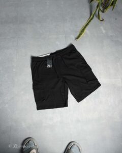 شلوارک کارگو مشکی Livergy