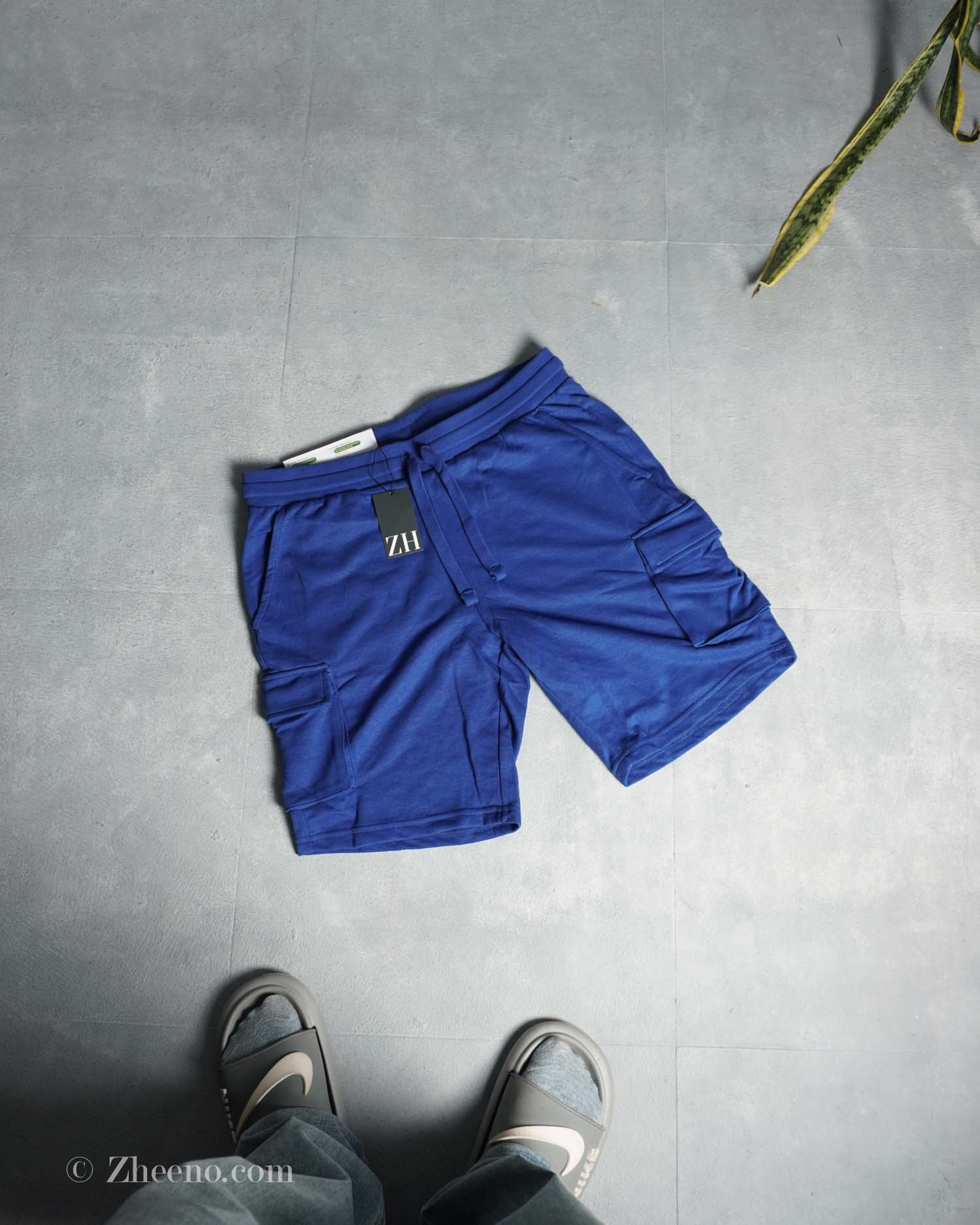 17654703425386064 شلوارک کارگو آبی Livergy