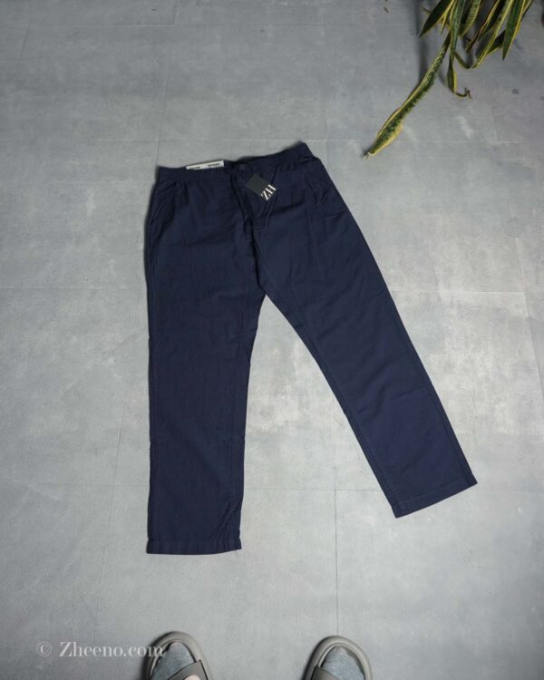 شلوار بیسیک کنف سرمه ای تیره Livergy