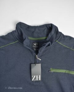 نیم زیپ آبی نفتی Su