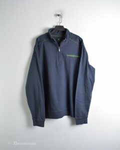 نیم زیپ آبی نفتی Su