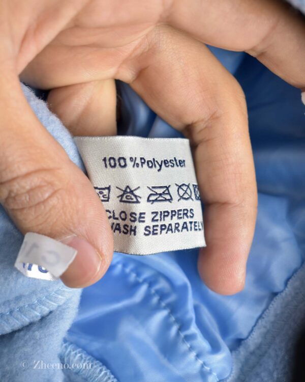 جکت پلار آبی روشن Printer