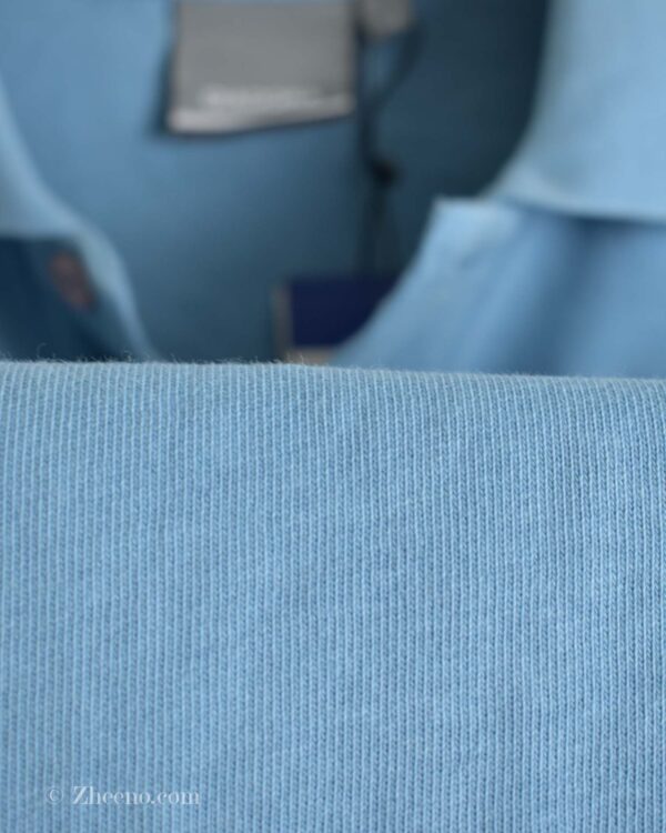 پولوشرت آستین دار آبی روشن Diadora