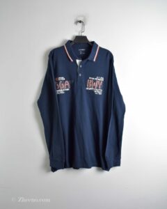 پولوشرت آستین دار سرمه ای تیره Livergy