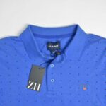 پولوشرت آستین دار آبی Gant