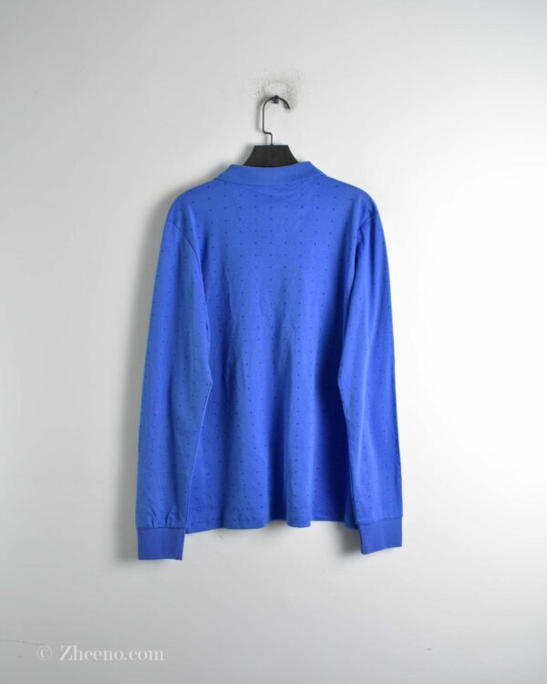 پولوشرت آستین دار آبی Gant