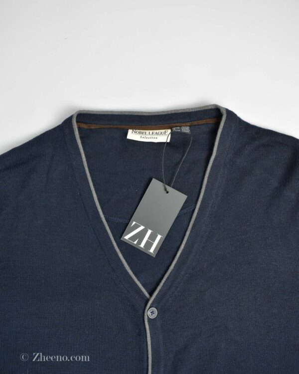 کاردیگن سرمه‌ای تیره Nobel League