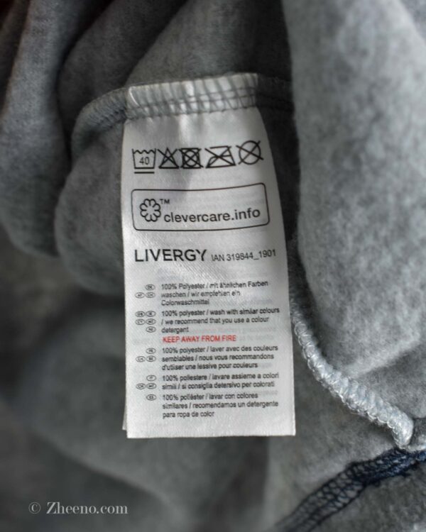 دورس نازک طوسی آستین سرمه ای Livergy