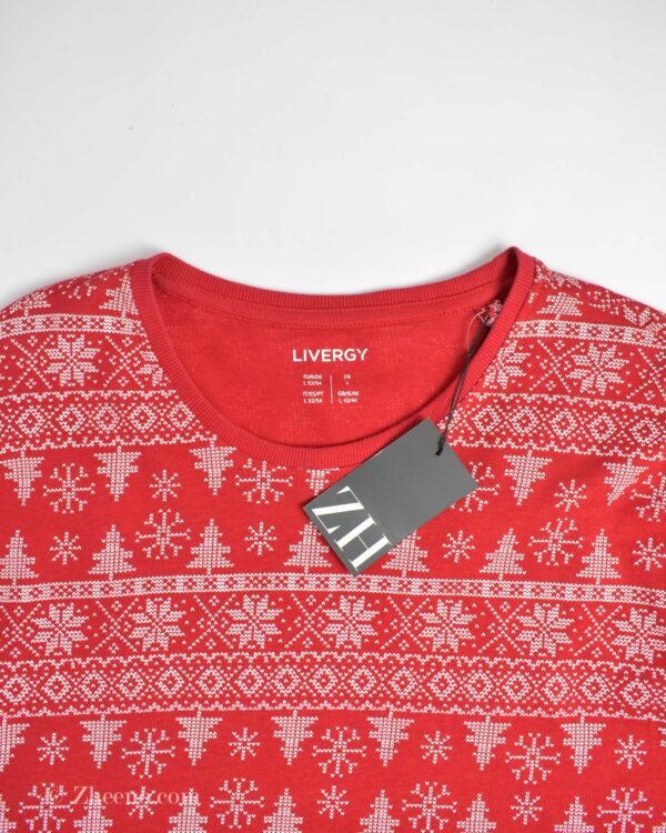 تیشرت آستین بلند کریسمسی Livergy
