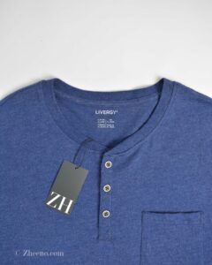 تیشرت آستین بلند دکمه دار Livergy