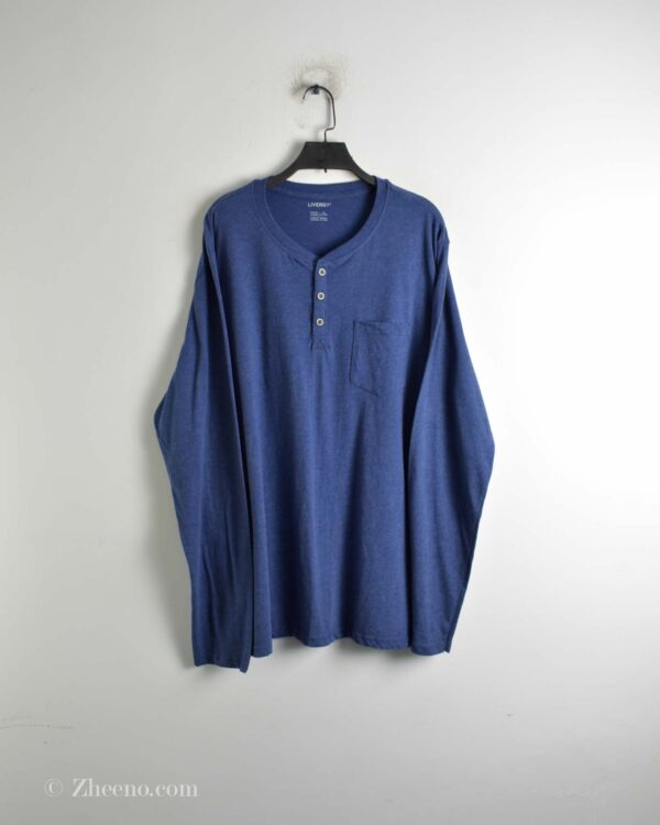 تیشرت آستین بلند دکمه دار Livergy