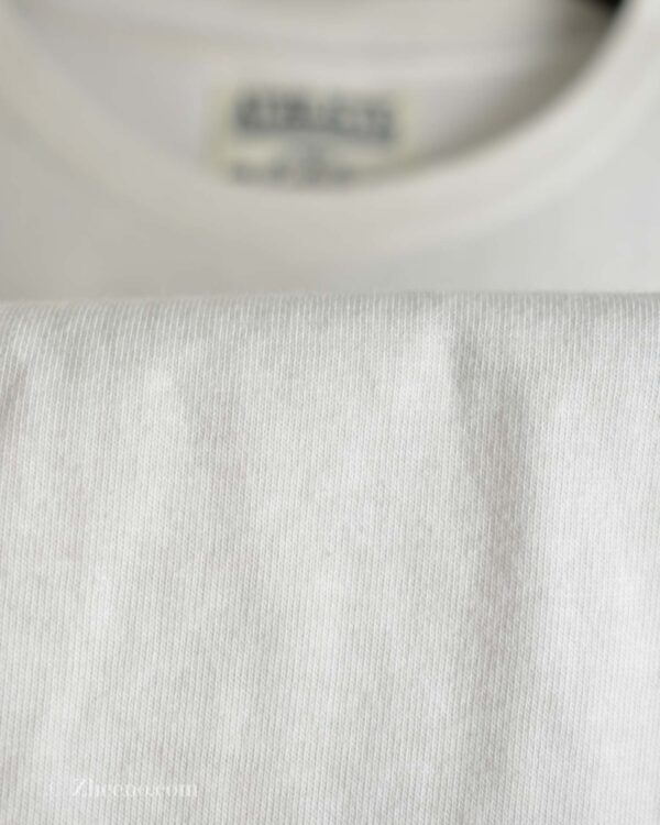 تیشرت آستین دار یقه گرد سفید Athlete