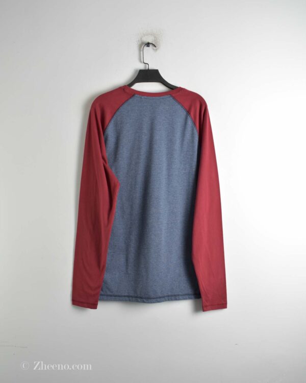 تیشرت آستین بلند یقه گرد دورنگ S.oliwen