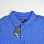 پولوشرت آستین بلند آبی Polo