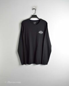 تیشرت آستین بلند یقه گرد مشکی Livergy