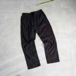 شلوار لینن کمر کشی بند دار مشکی Livergy